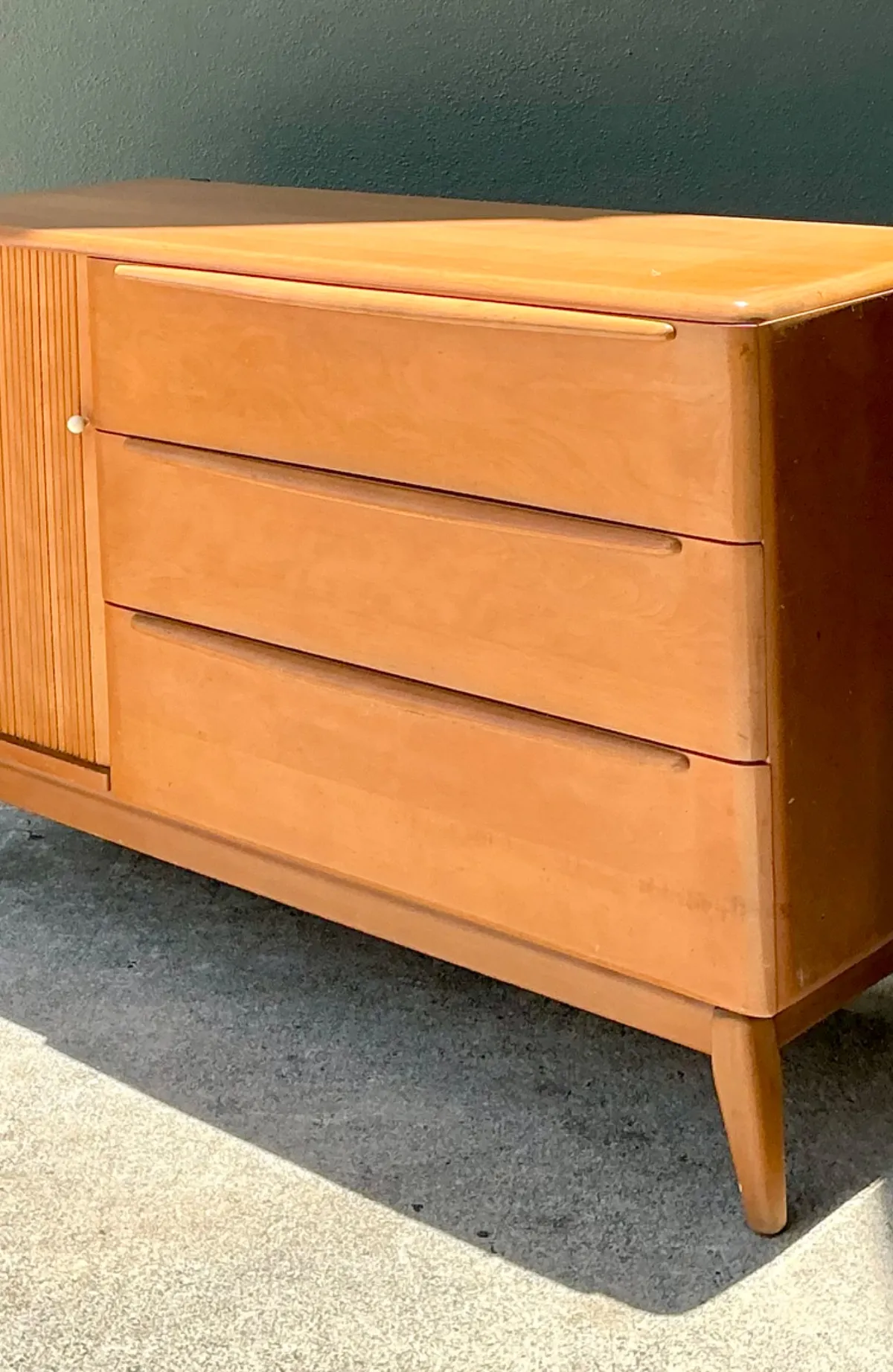 Mid-Century Heywood Wakefield Wood Credenza — additional photo 8
