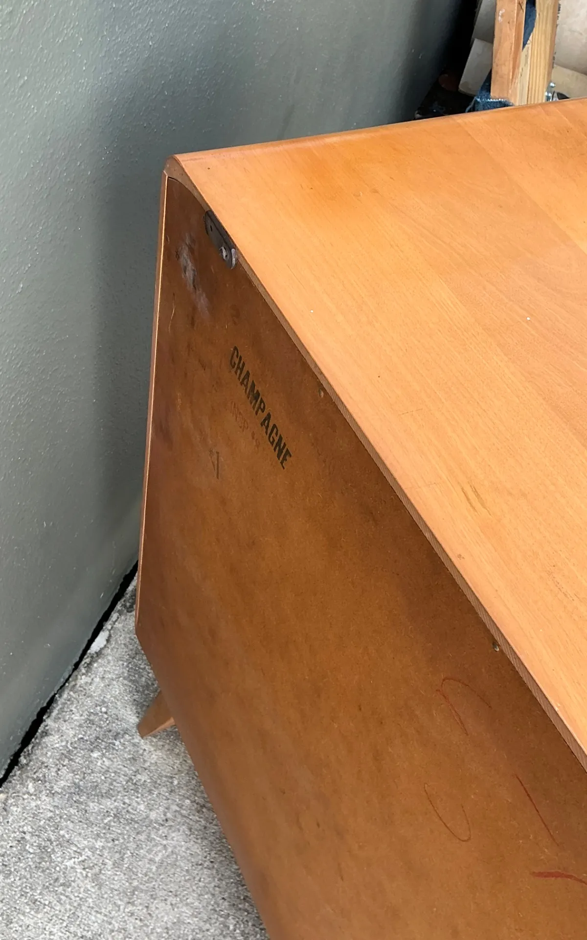 Mid-Century Heywood Wakefield Wood Credenza