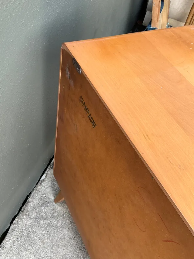 Mid-Century Heywood Wakefield Wood Credenza — additional photo 1