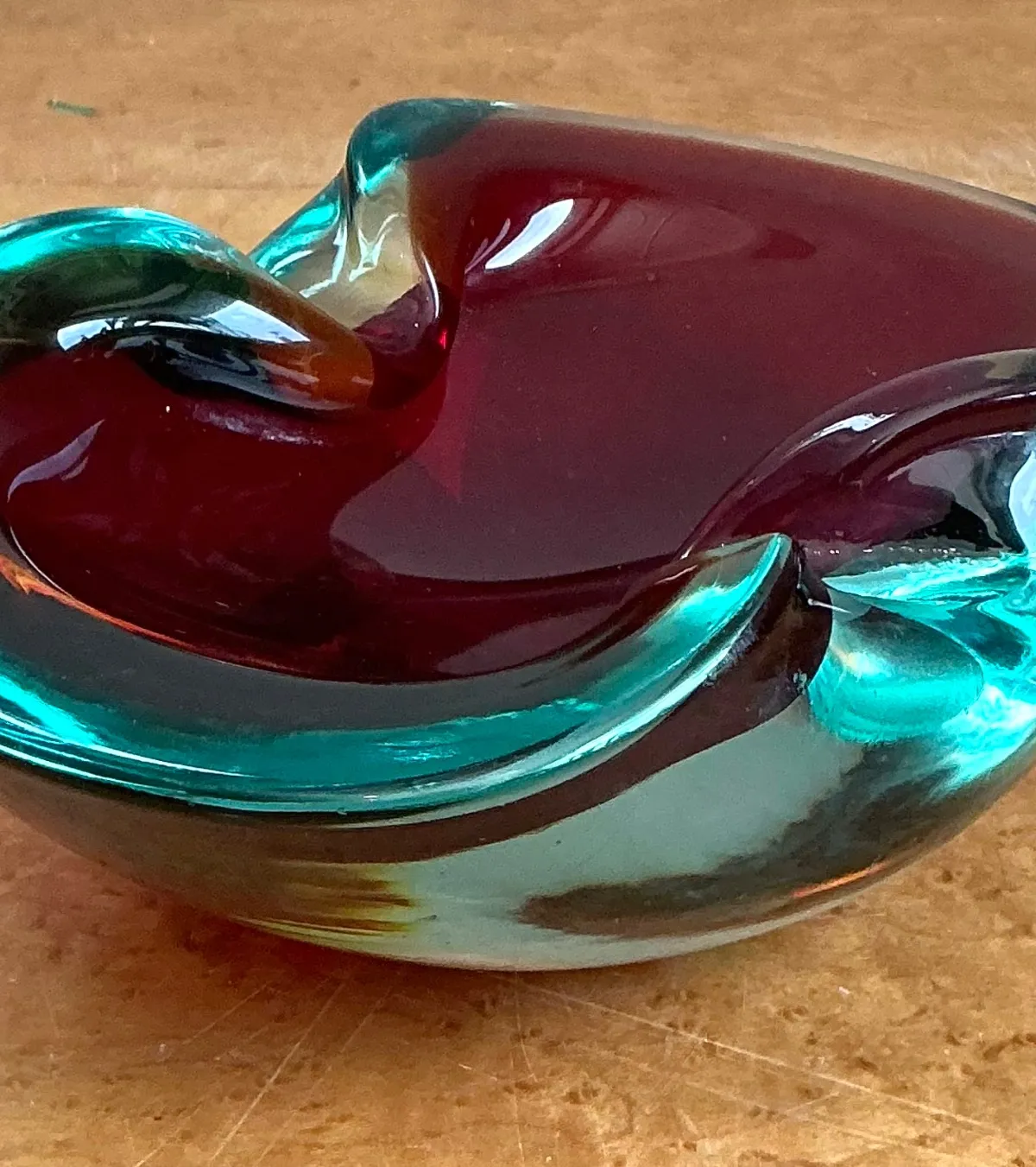 Vintage Italian Murano Glass Bowl — additional photo 3
