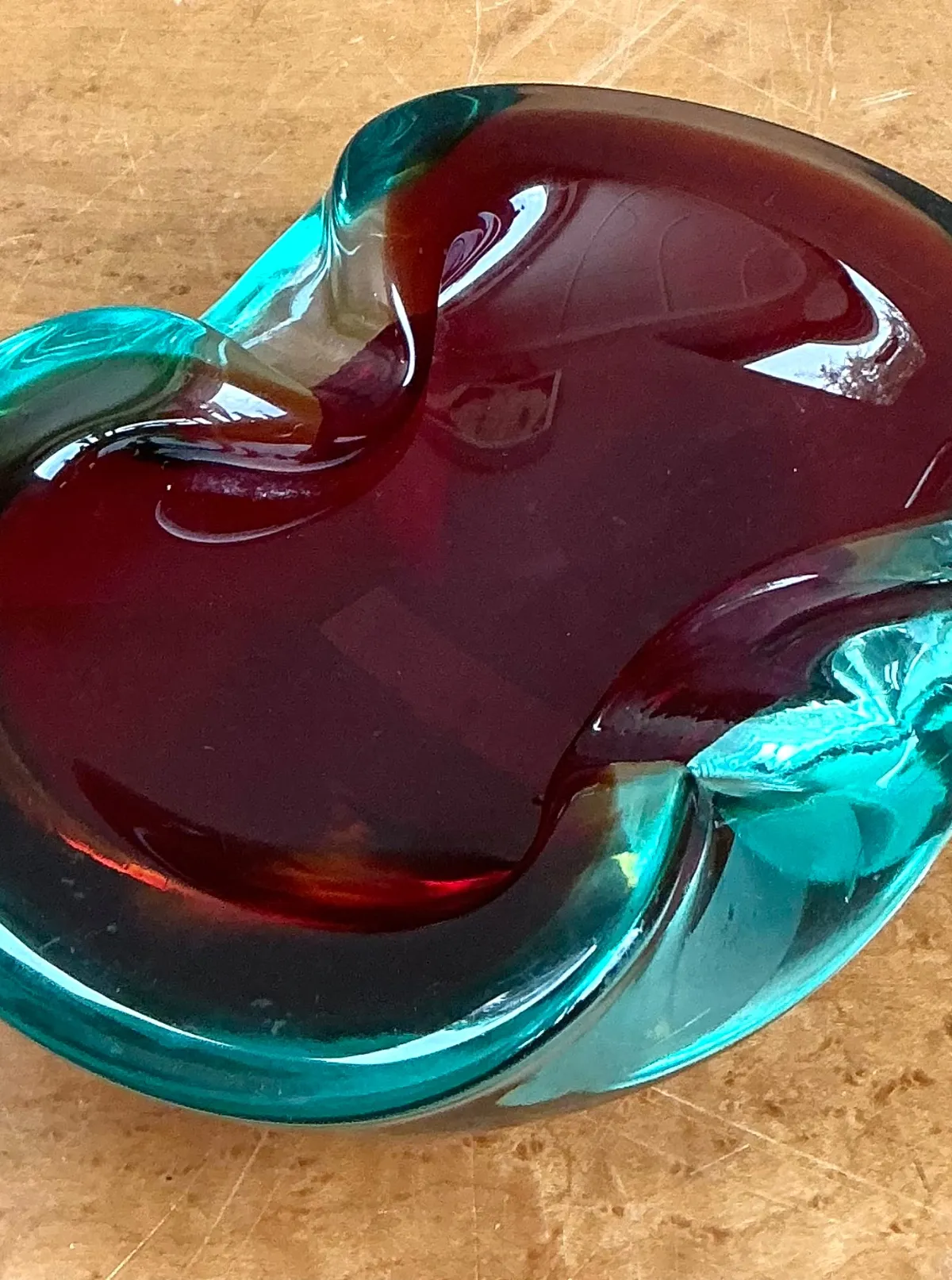 Vintage Italian Murano Glass Bowl — additional photo 7