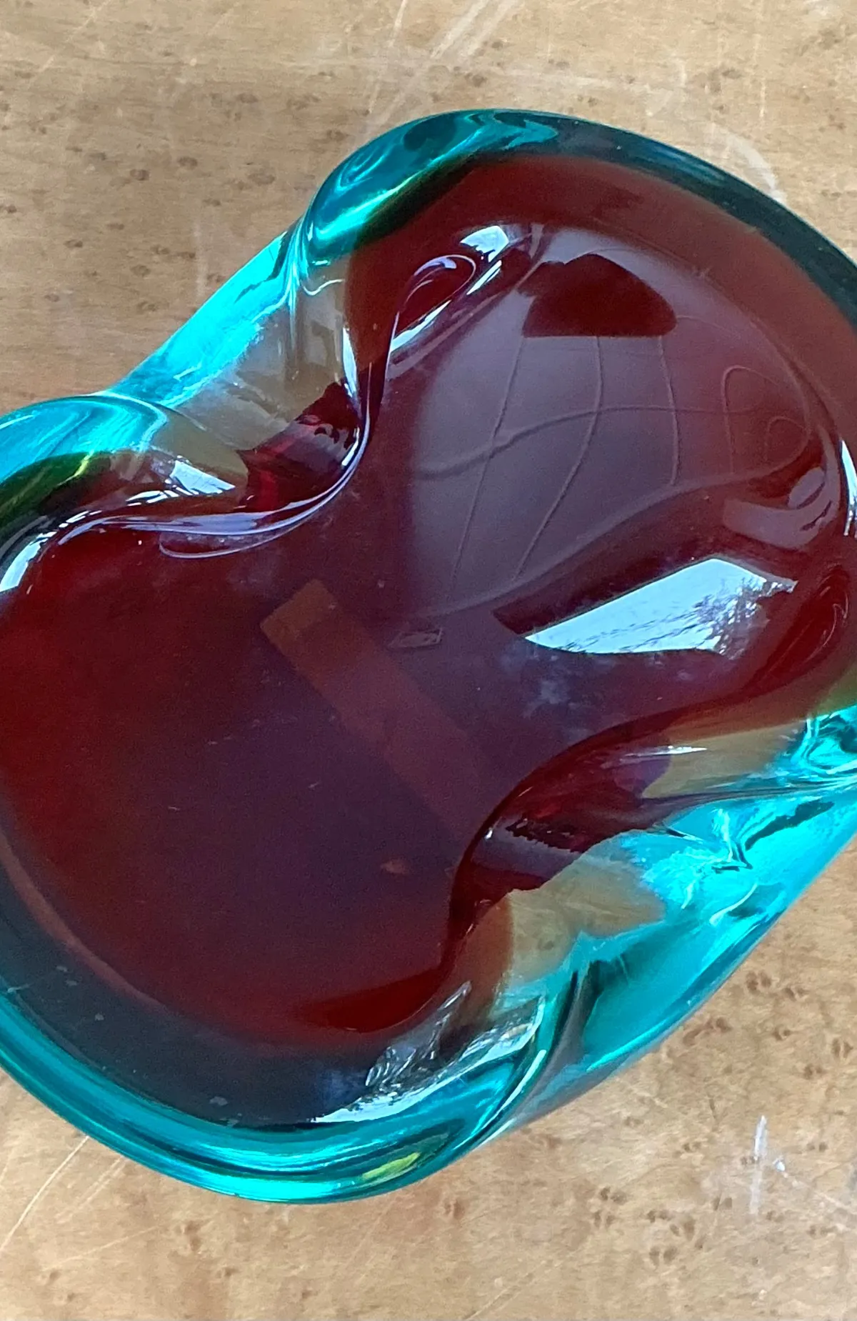 Vintage Italian Murano Glass Bowl — additional photo 8