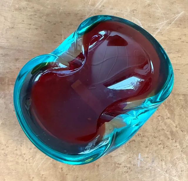 Vintage Italian Murano Glass Bowl — additional photo 8