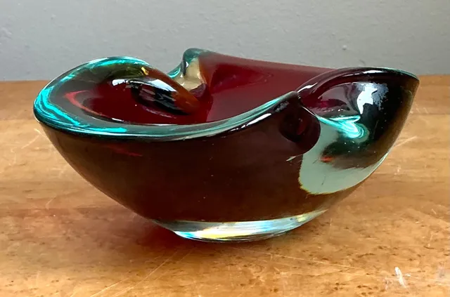 Vintage Italian Murano Glass Bowl — additional photo 1