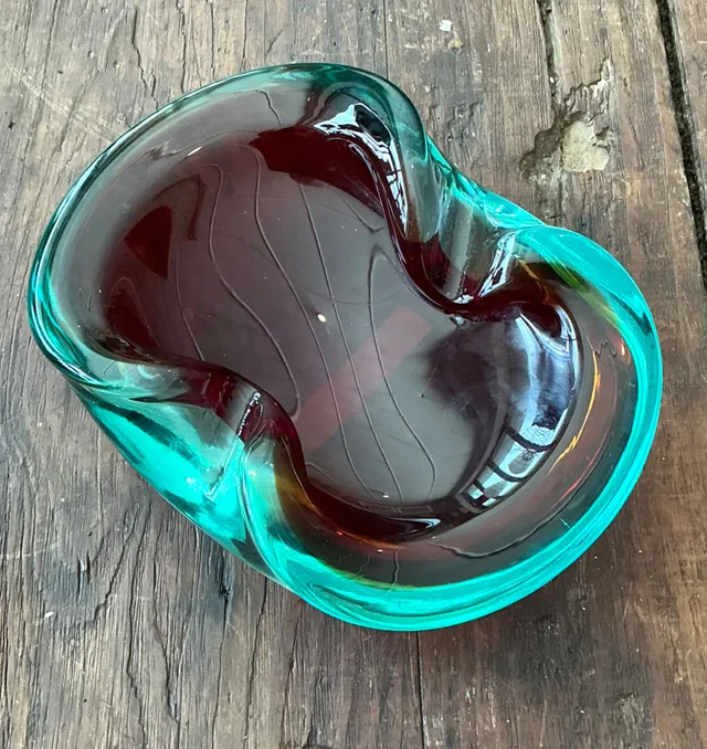Vintage Italian Murano Glass Bowl — additional photo 2