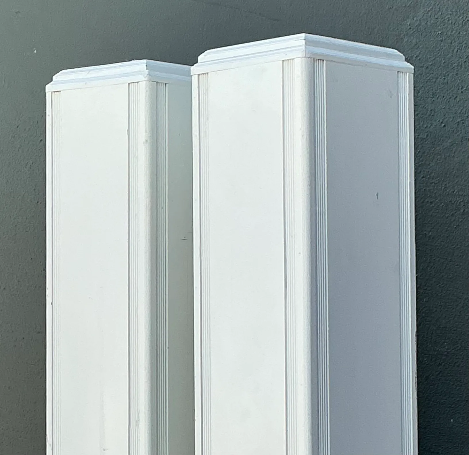 Vintage Architectural Wood Pedestals - A Pair — additional photo 7