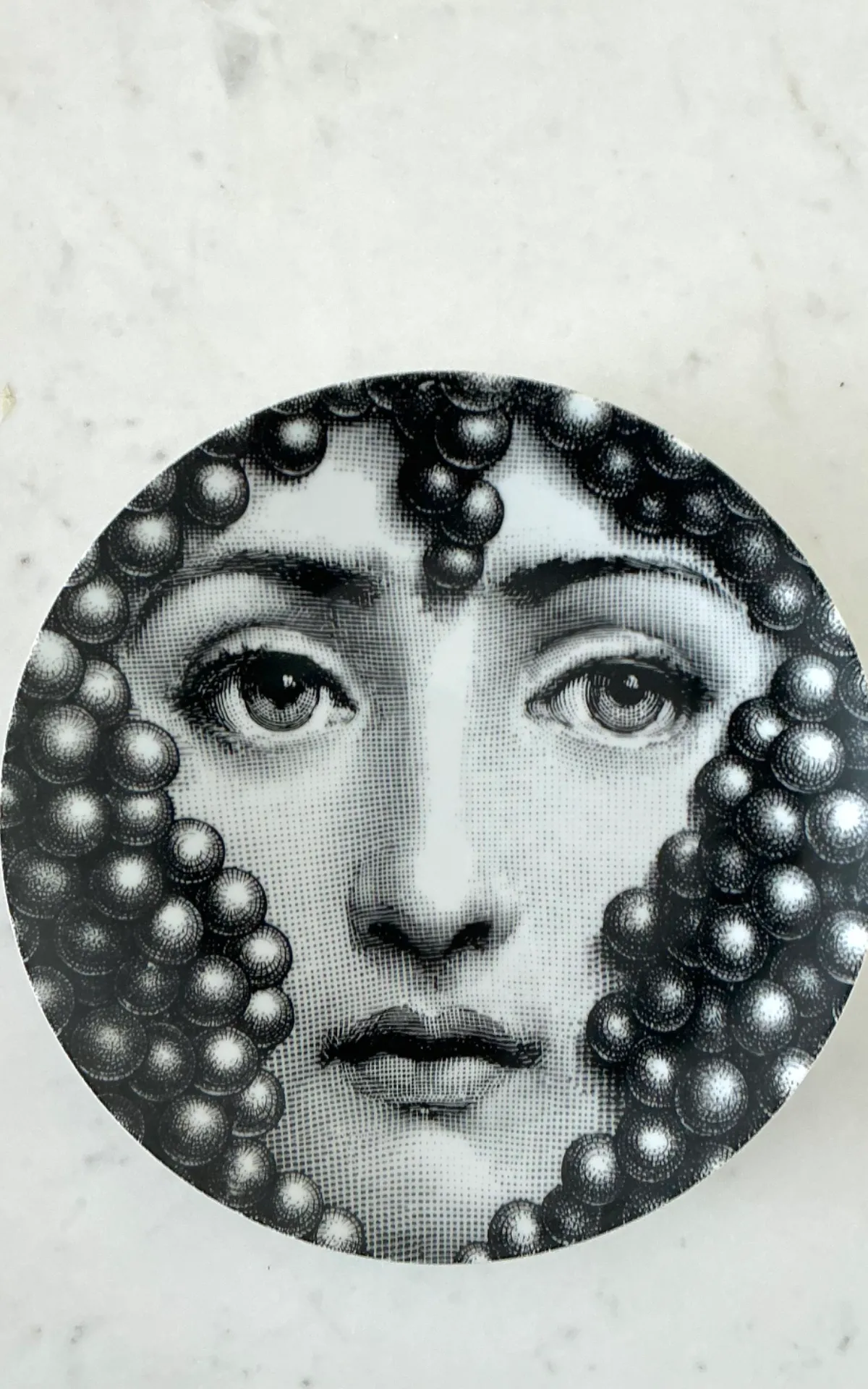 Piero Fornasetti Tema e Variazioni Porcelain Plate — additional photo 7