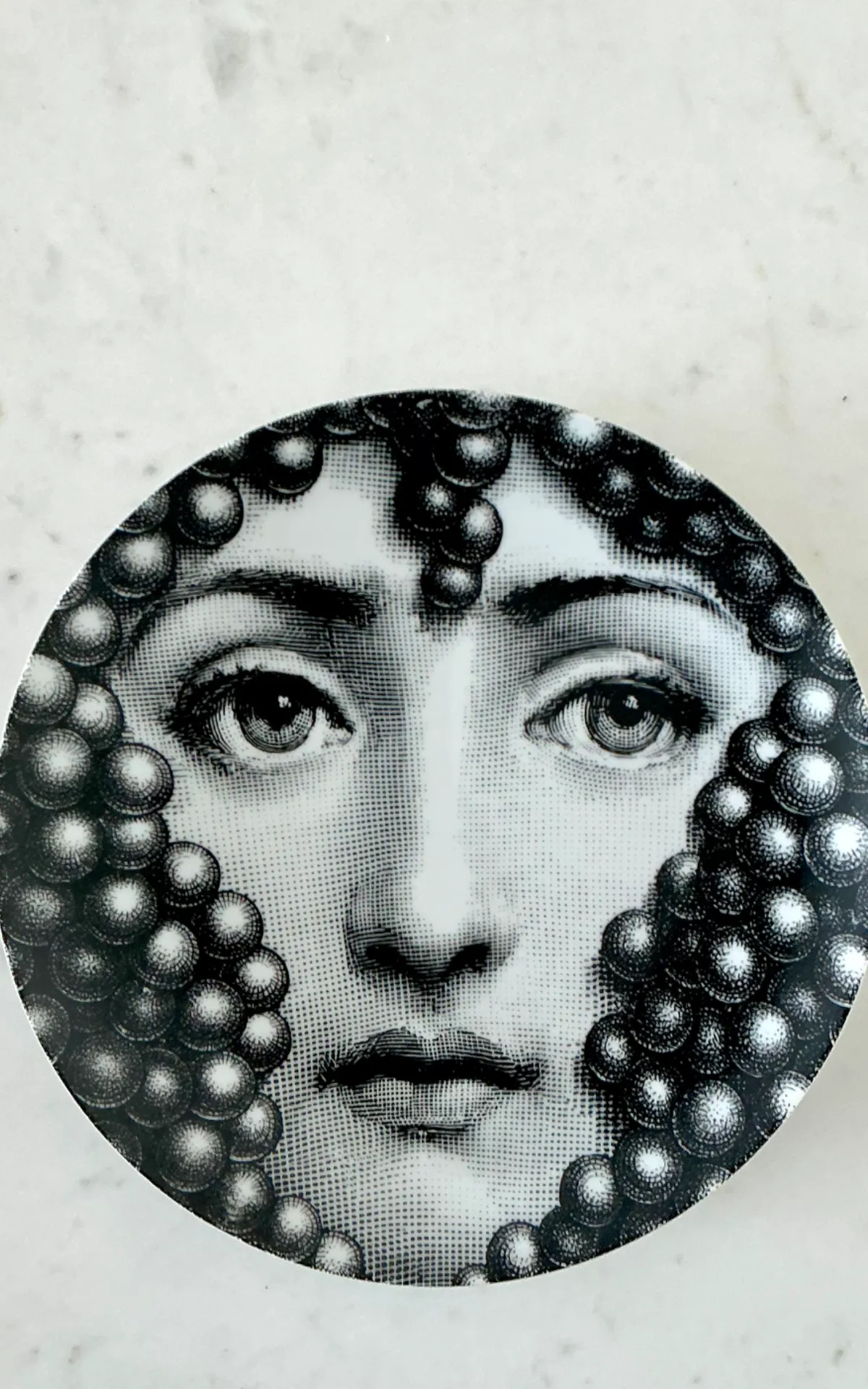 Piero Fornasetti Tema e Variazioni Porcelain Plate — additional photo 3