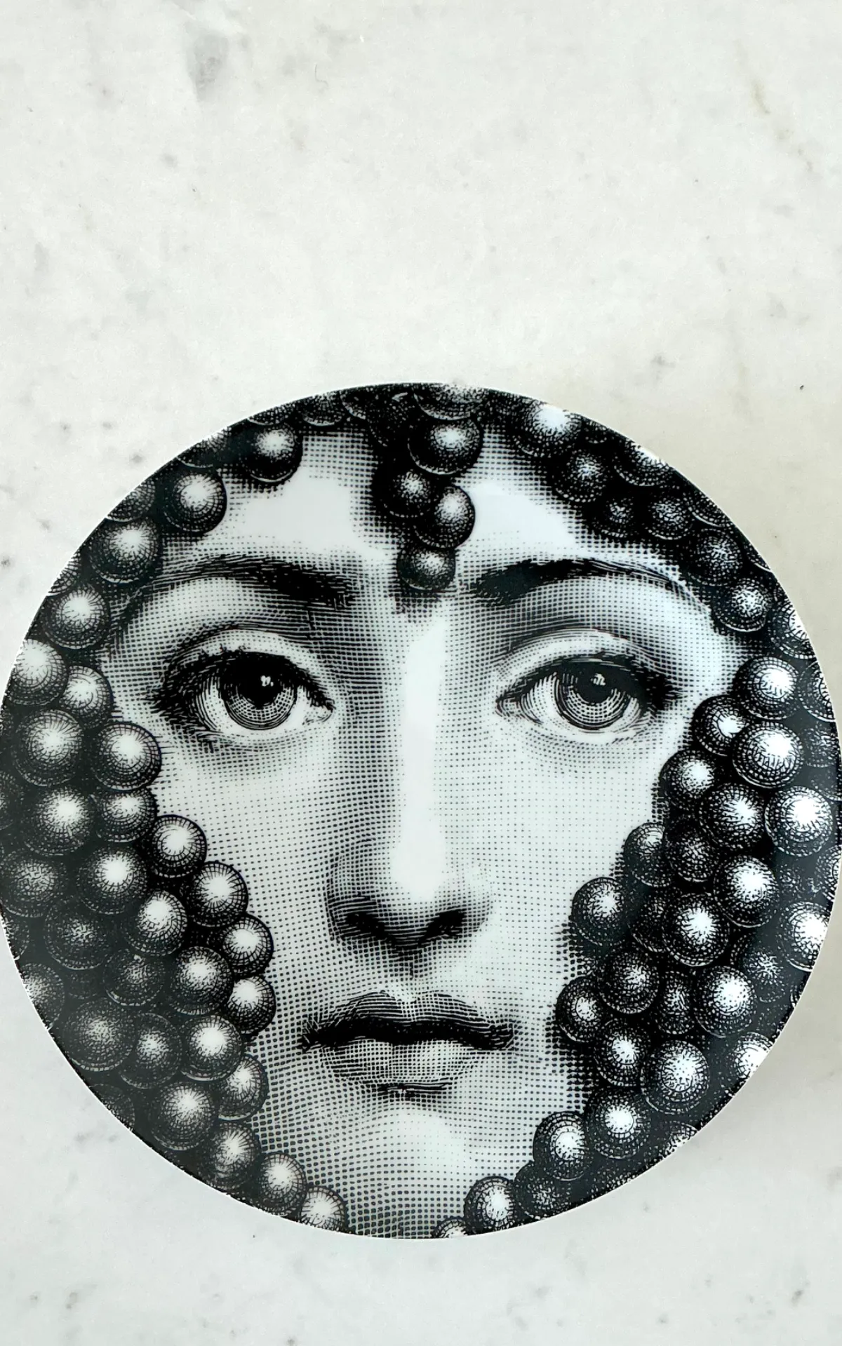 Piero Fornasetti Tema e Variazioni Porcelain Plate — additional photo 4
