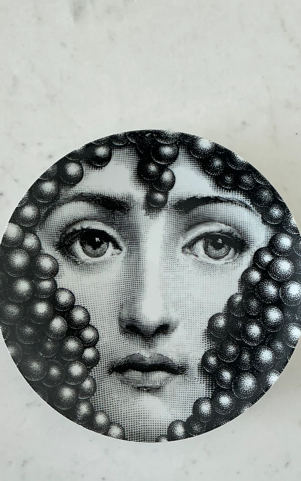 Piero Fornasetti Tema e Variazioni Porcelain Plate — additional photo 6