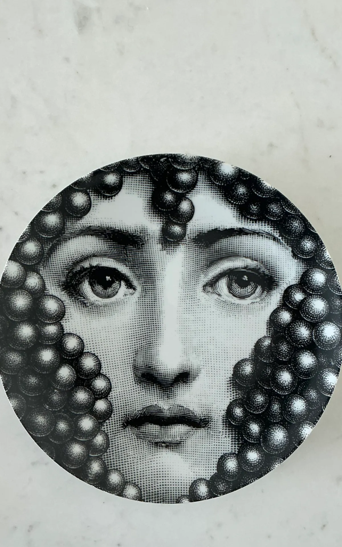 Piero Fornasetti Tema e Variazioni Porcelain Plate — additional photo 5