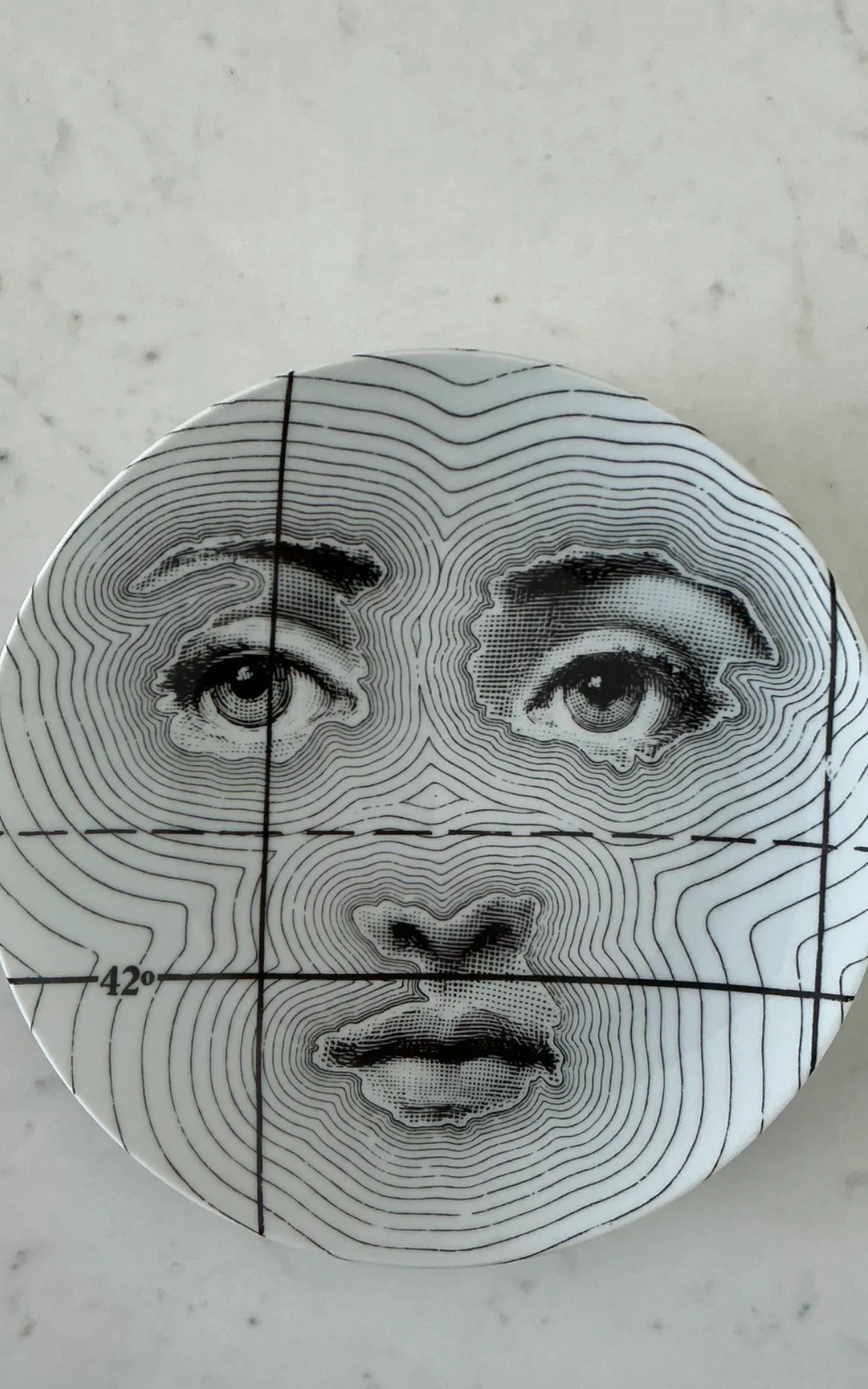 Piero Fornasetti Tema e Variazioni Plate — additional photo 4