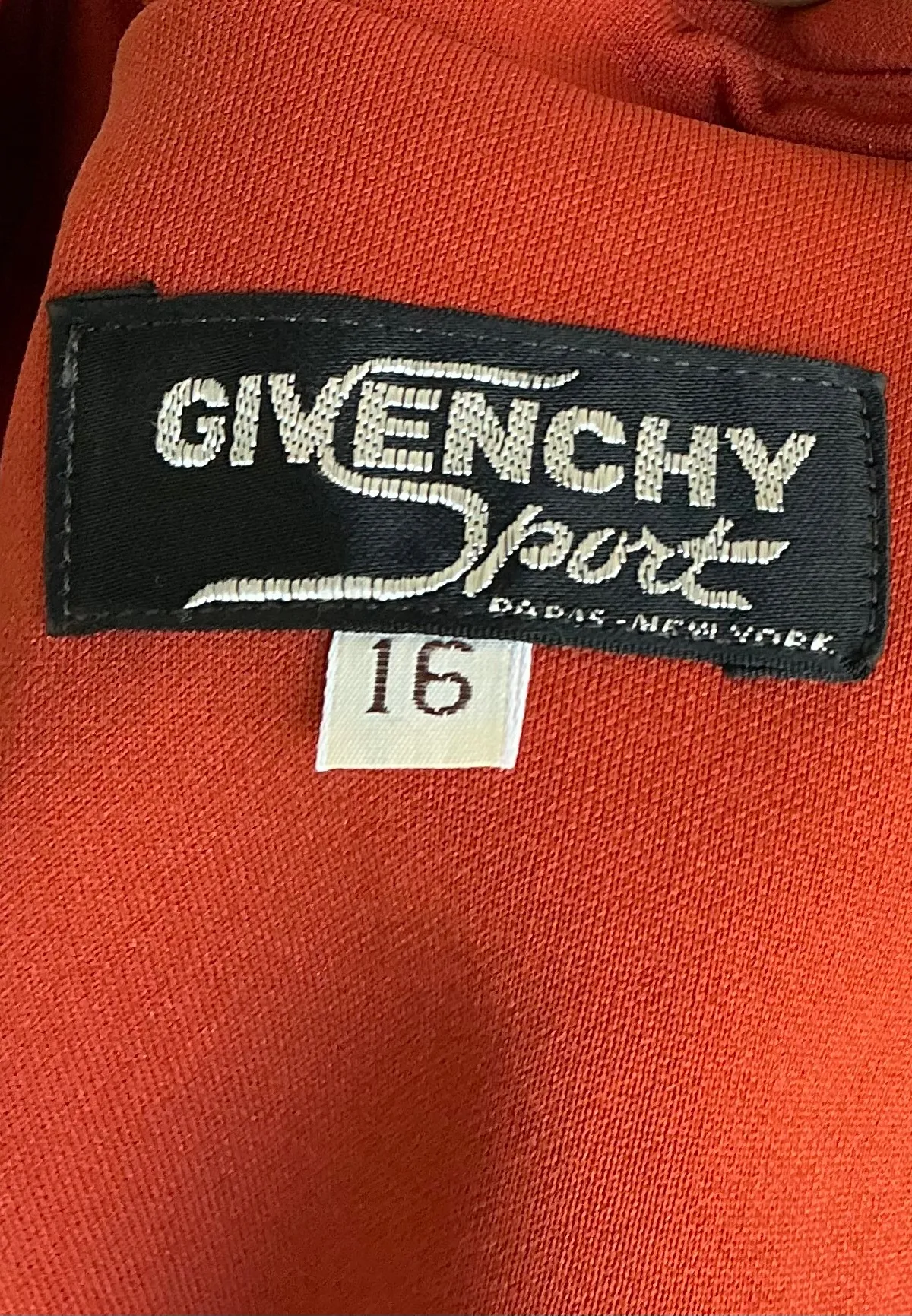 Vintage 70s Givenchy Sport Double Knit Shirt Jacket — additional photo 4