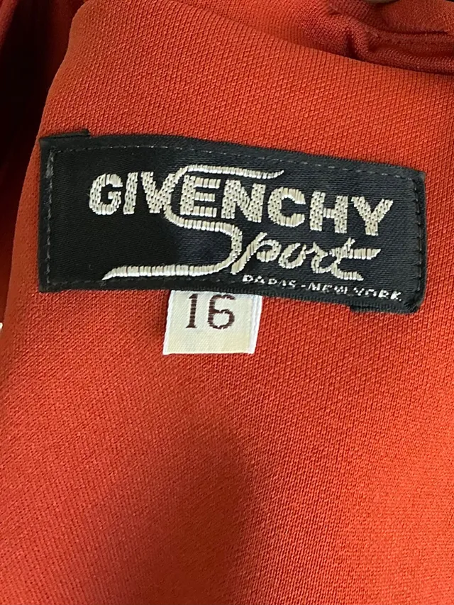 Vintage 70s Givenchy Sport Double Knit Shirt Jacket — additional photo 4