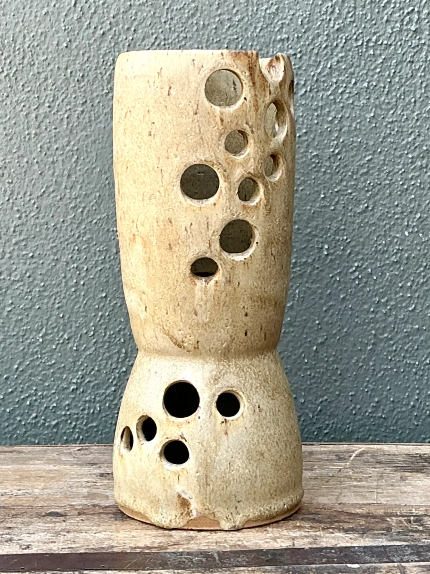 Vintage Abstract Studio Pottery Vase — additional photo 6