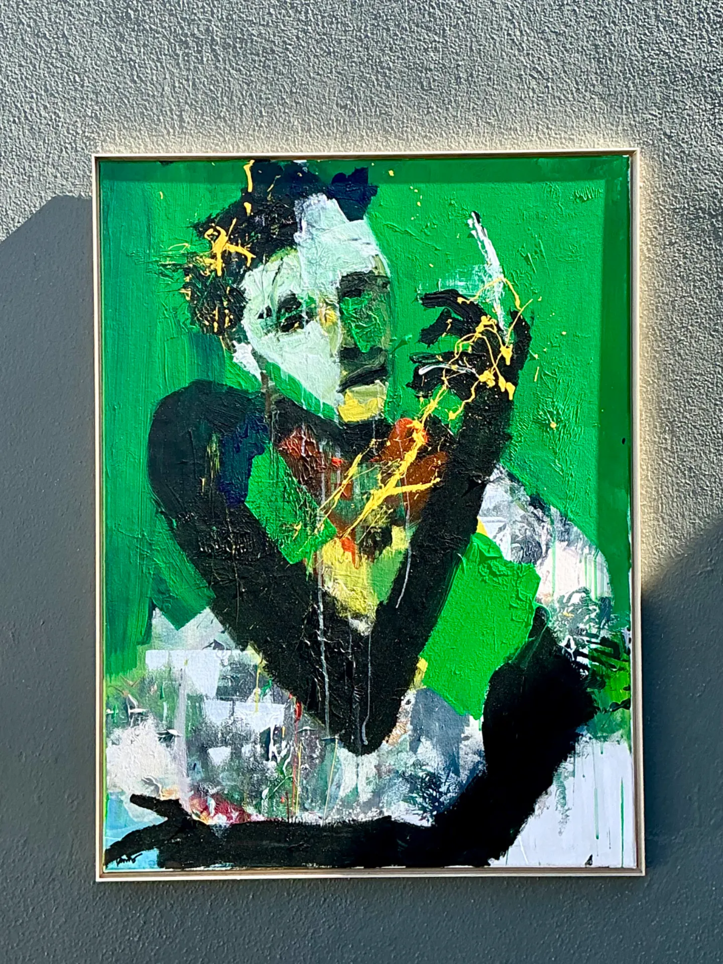 Vintage Abstract Expressionist Original Oil On Canvas — additional photo 8