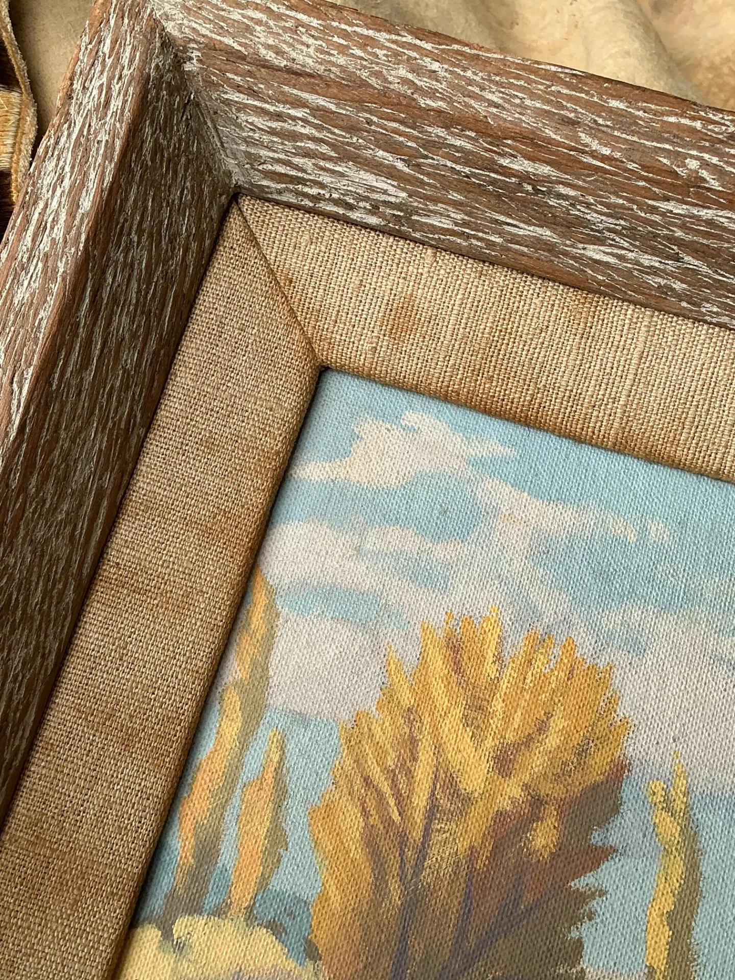 Vintage William Hamilton Landscape Oil Painting — additional photo 7