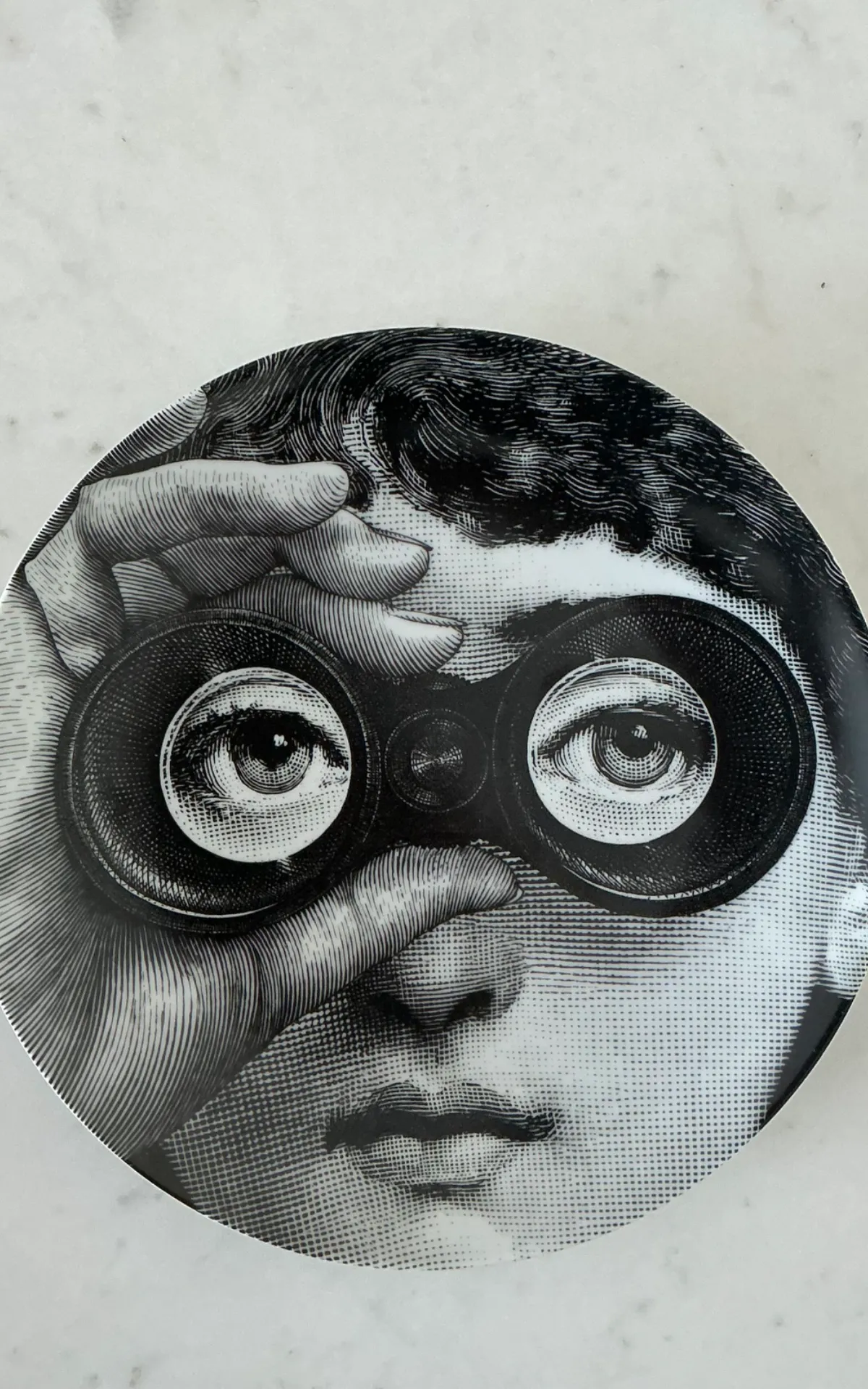 Piero Fornasetti Tema e Variazioni Plate