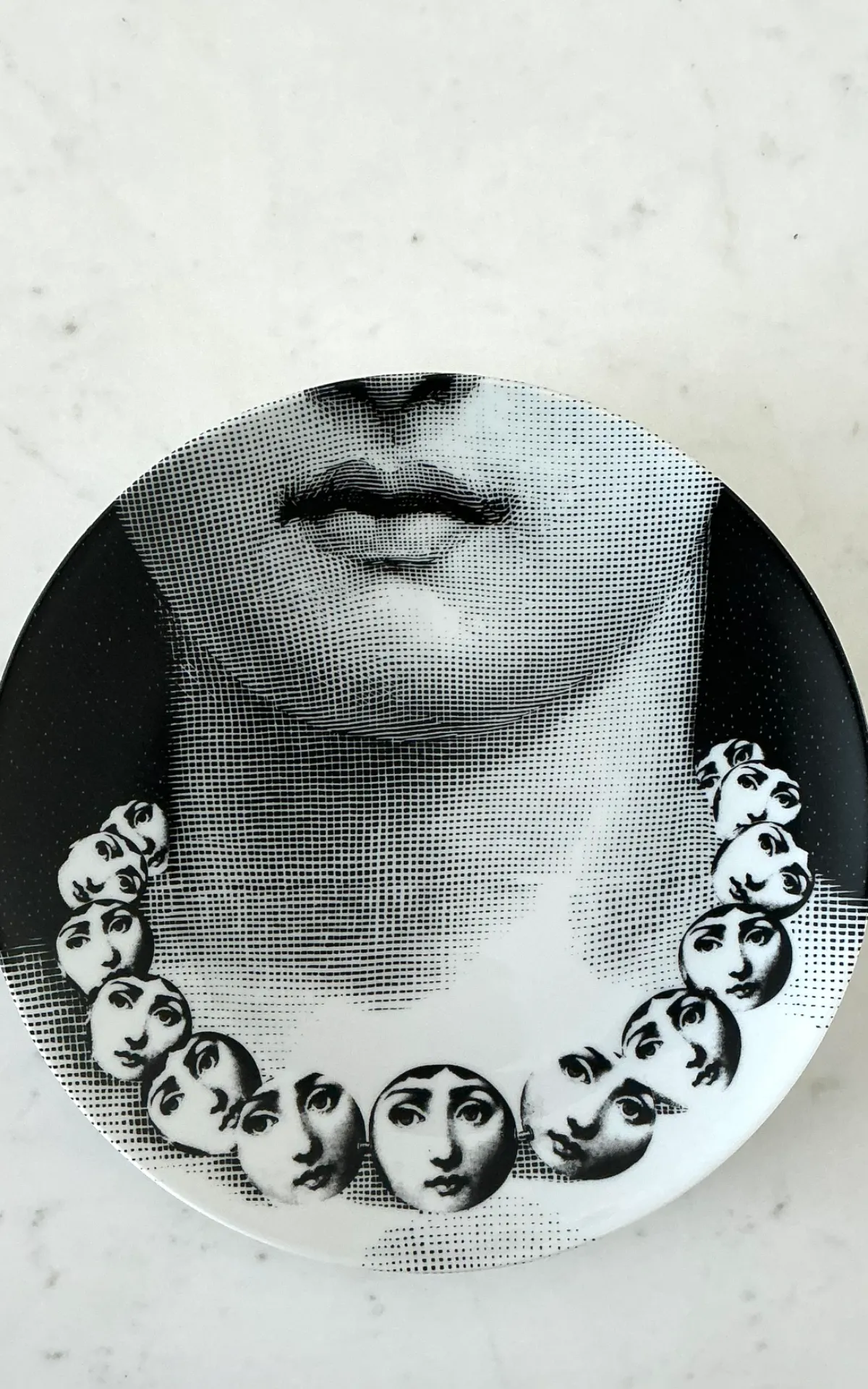 Piero Fornasetti Tema e Variazioni Plate