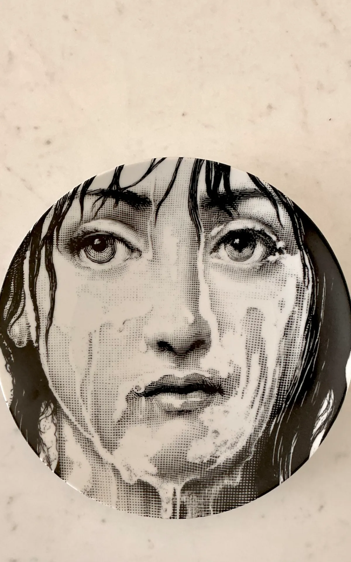 Piero Fornasetti Tema e Variazioni Plate