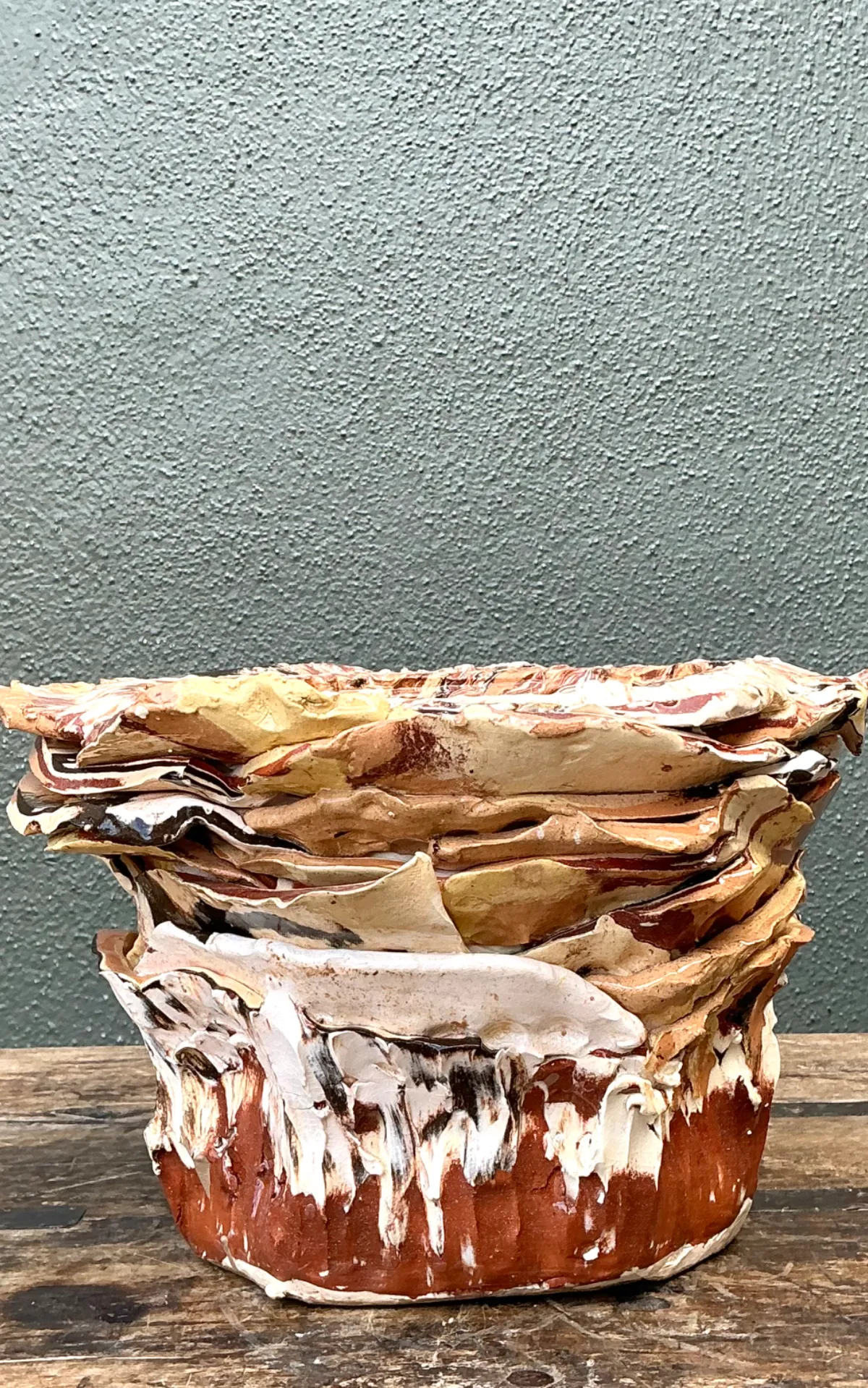 Vintage Sculptural Ceramic Planter — additional photo 4