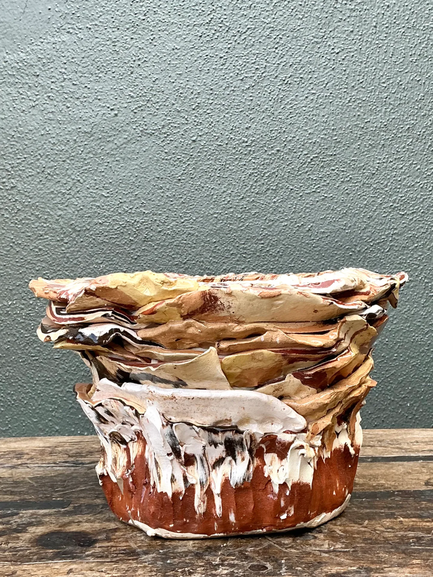 Vintage Sculptural Ceramic Planter — additional photo 6