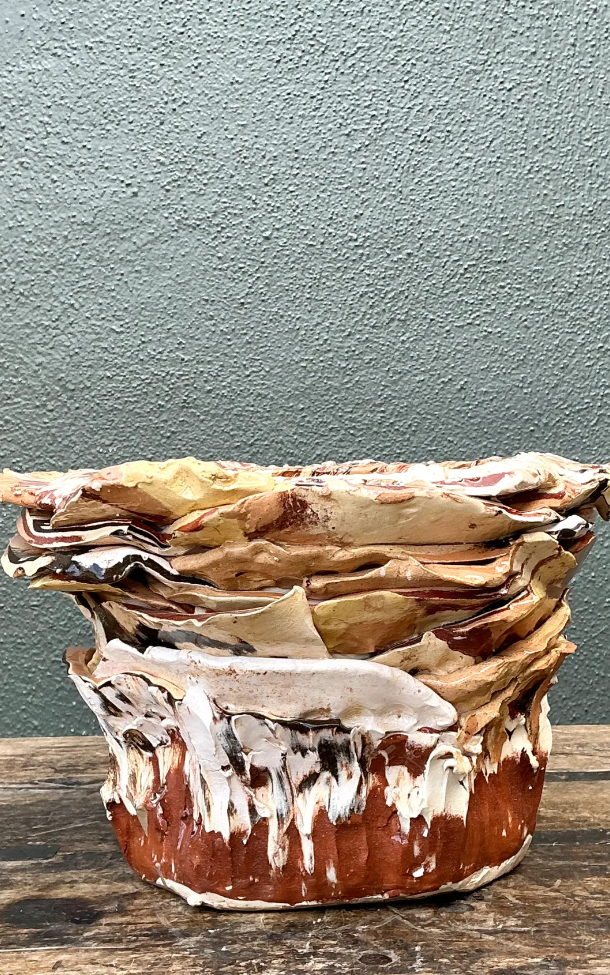 Vintage Sculptural Ceramic Planter — additional photo 6