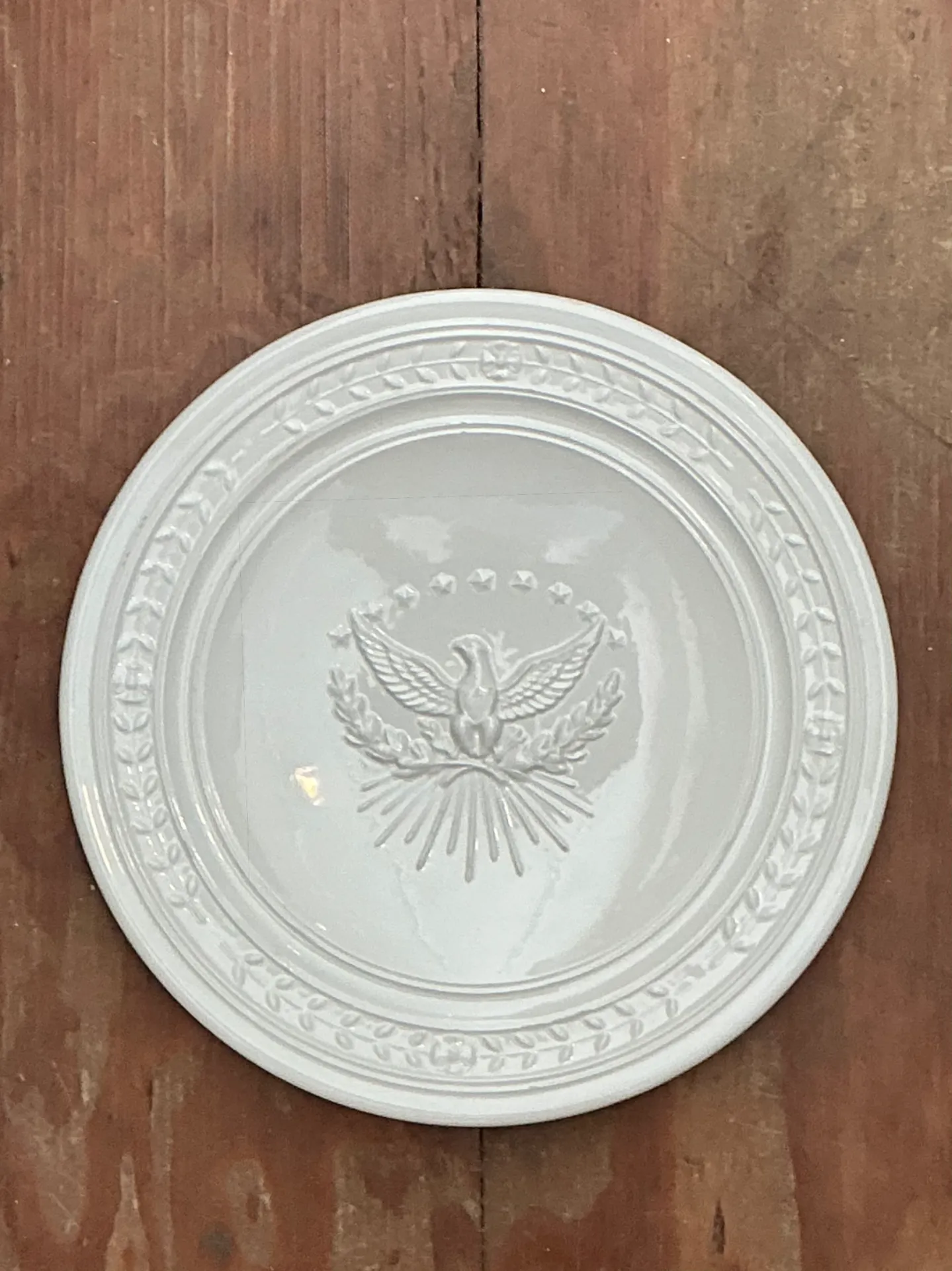 Vintage Italian Eagle Motif Ceramic Platter — additional photo 5