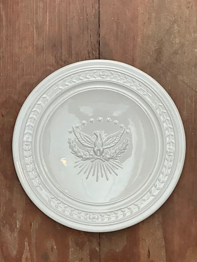 Vintage Italian Eagle Motif Ceramic Platter — additional photo 5