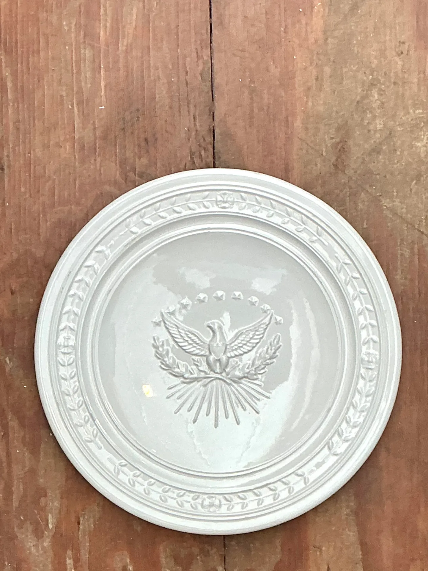 Vintage Italian Eagle Motif Ceramic Platter — additional photo 2