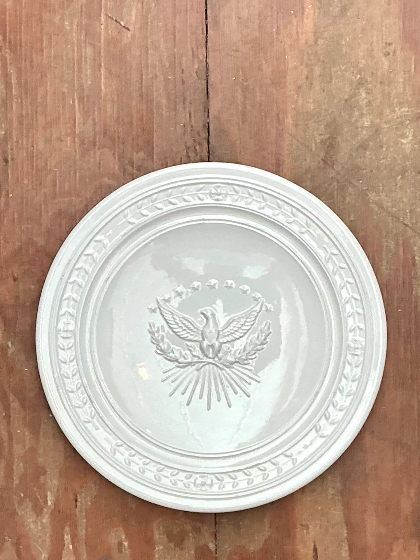Vintage Italian Eagle Motif Ceramic Platter — additional photo 3