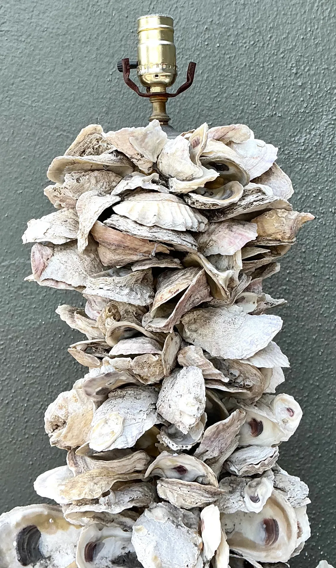 Vintage Oyster Shell Table Lamp — additional photo 5