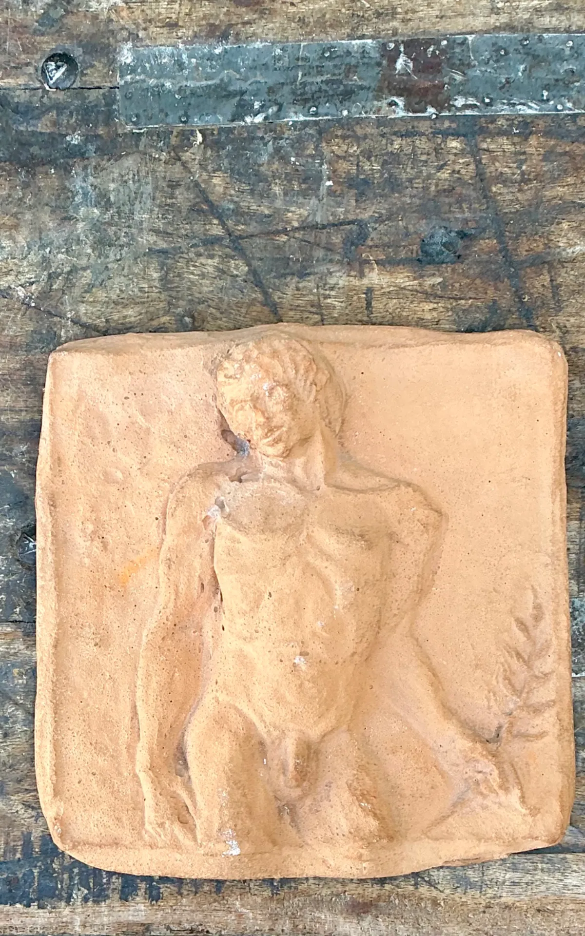 Vintage Terracotta Relief Sculpture — additional photo 6