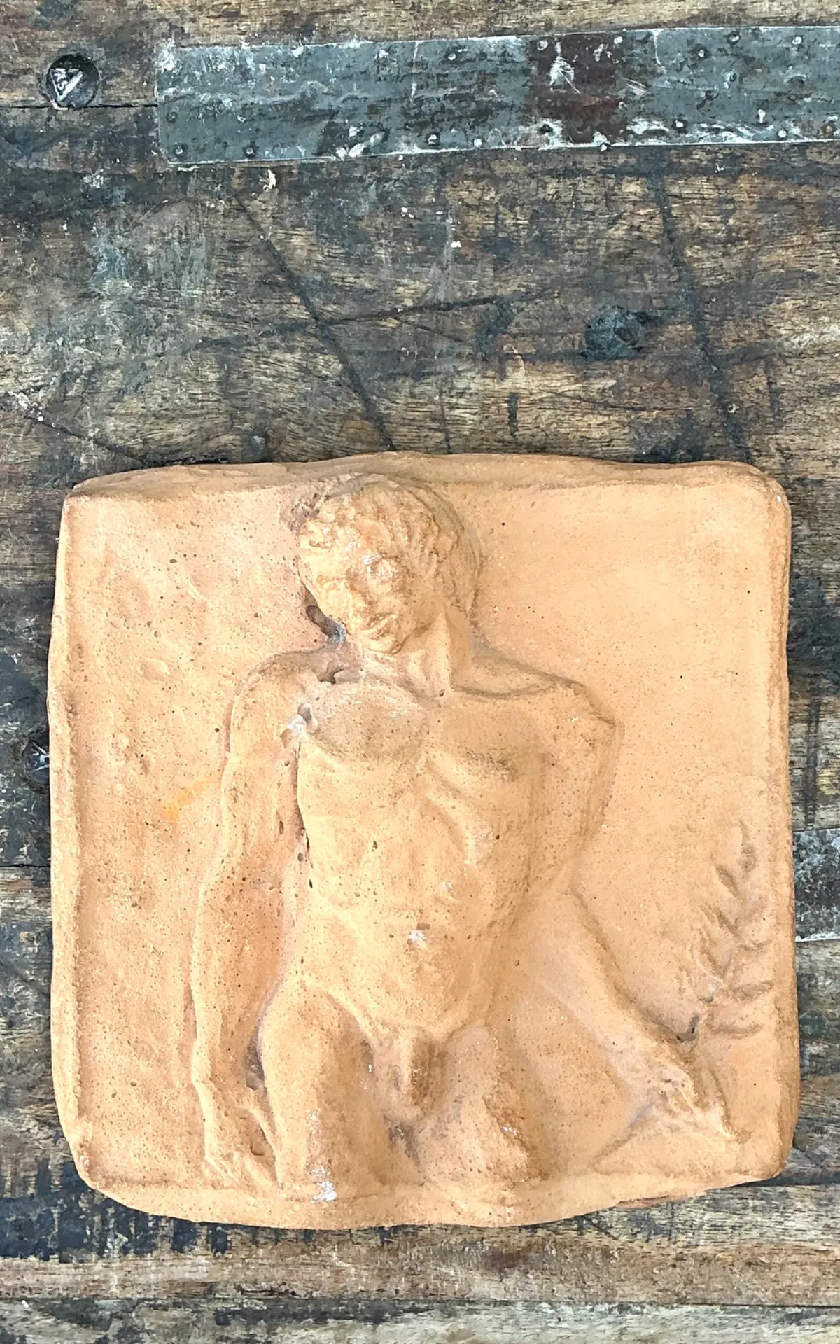 Vintage Terracotta Relief Sculpture — additional photo 7