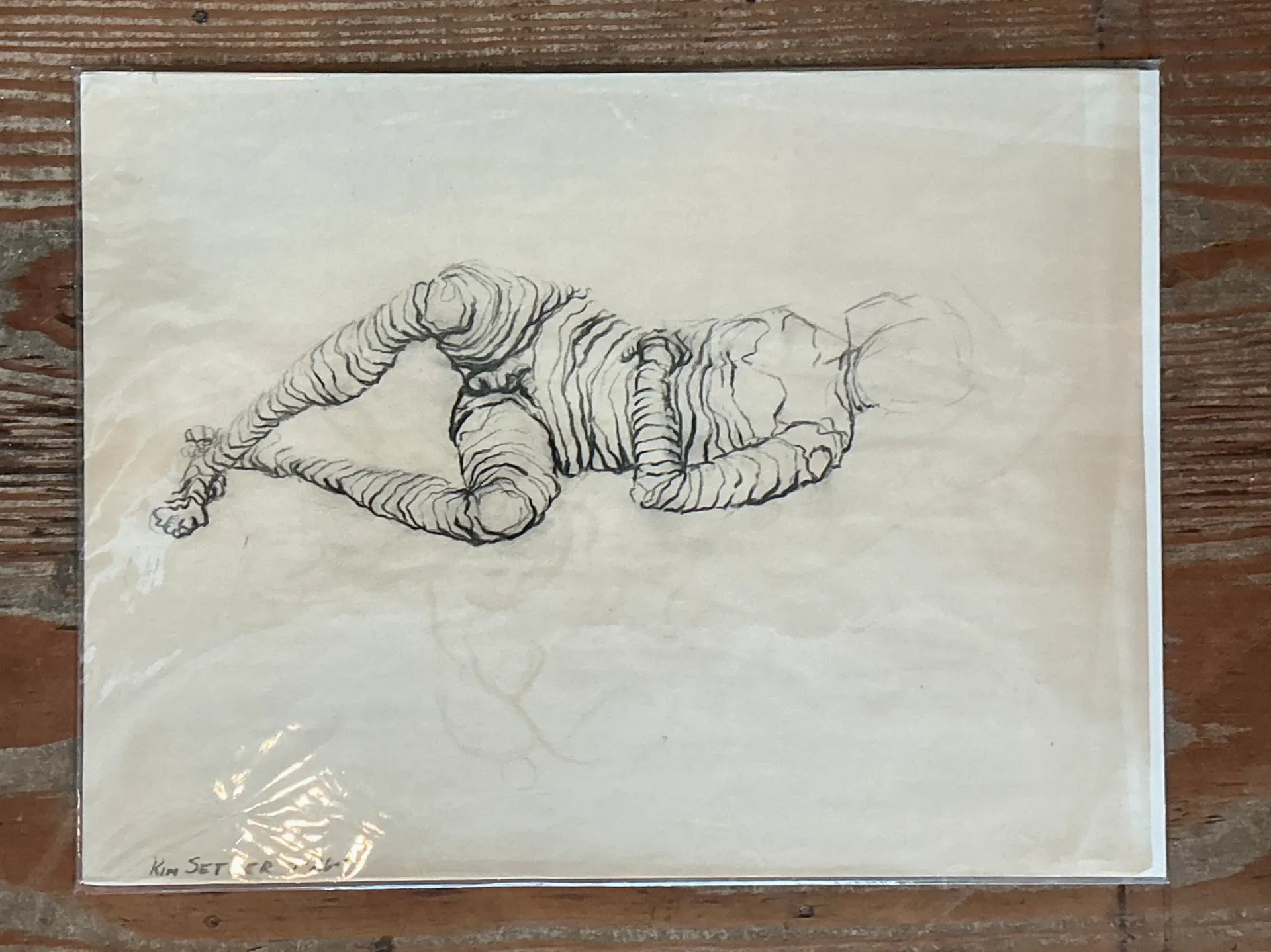 Vintage Abstract Figure Sketch — additional photo 4
