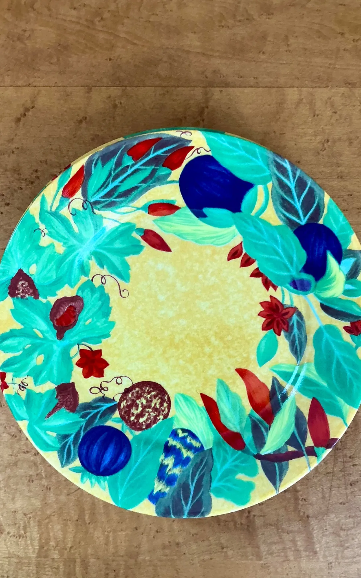 Vintage Laure Japy For Limoges “Piments” Salad Plates - Set Of 6 — additional photo 2