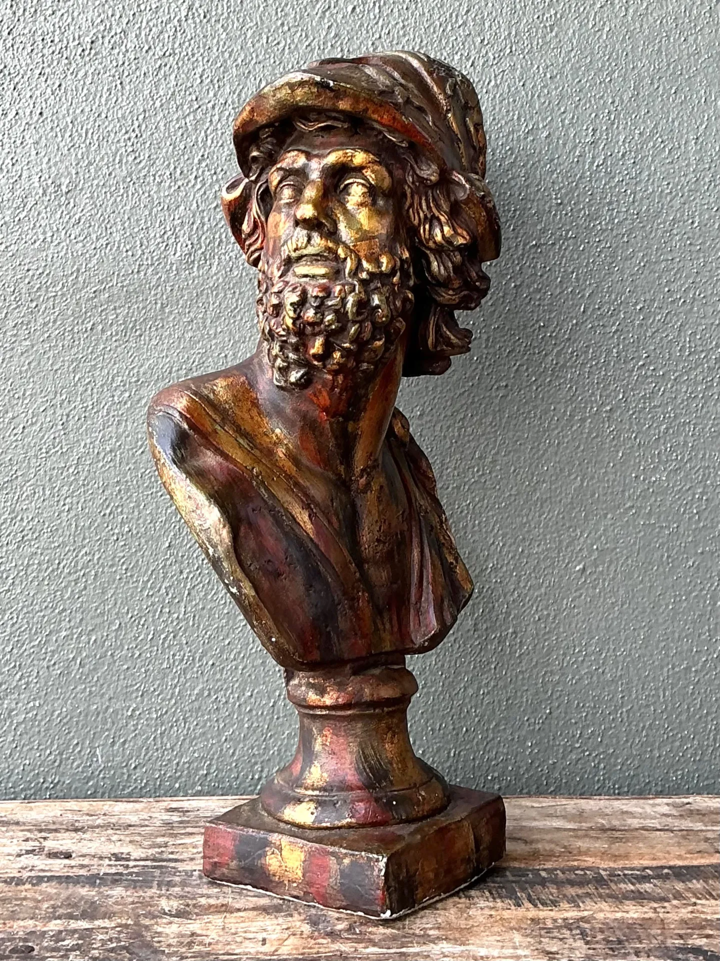 Vintage Classical Greek Style Bust Of Ajax — additional photo 6