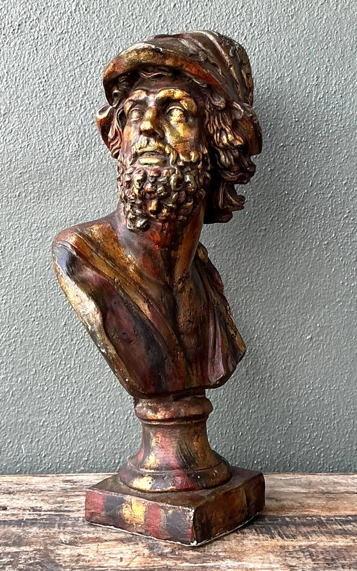 Vintage Classical Greek Style Bust Of Ajax — additional photo 6