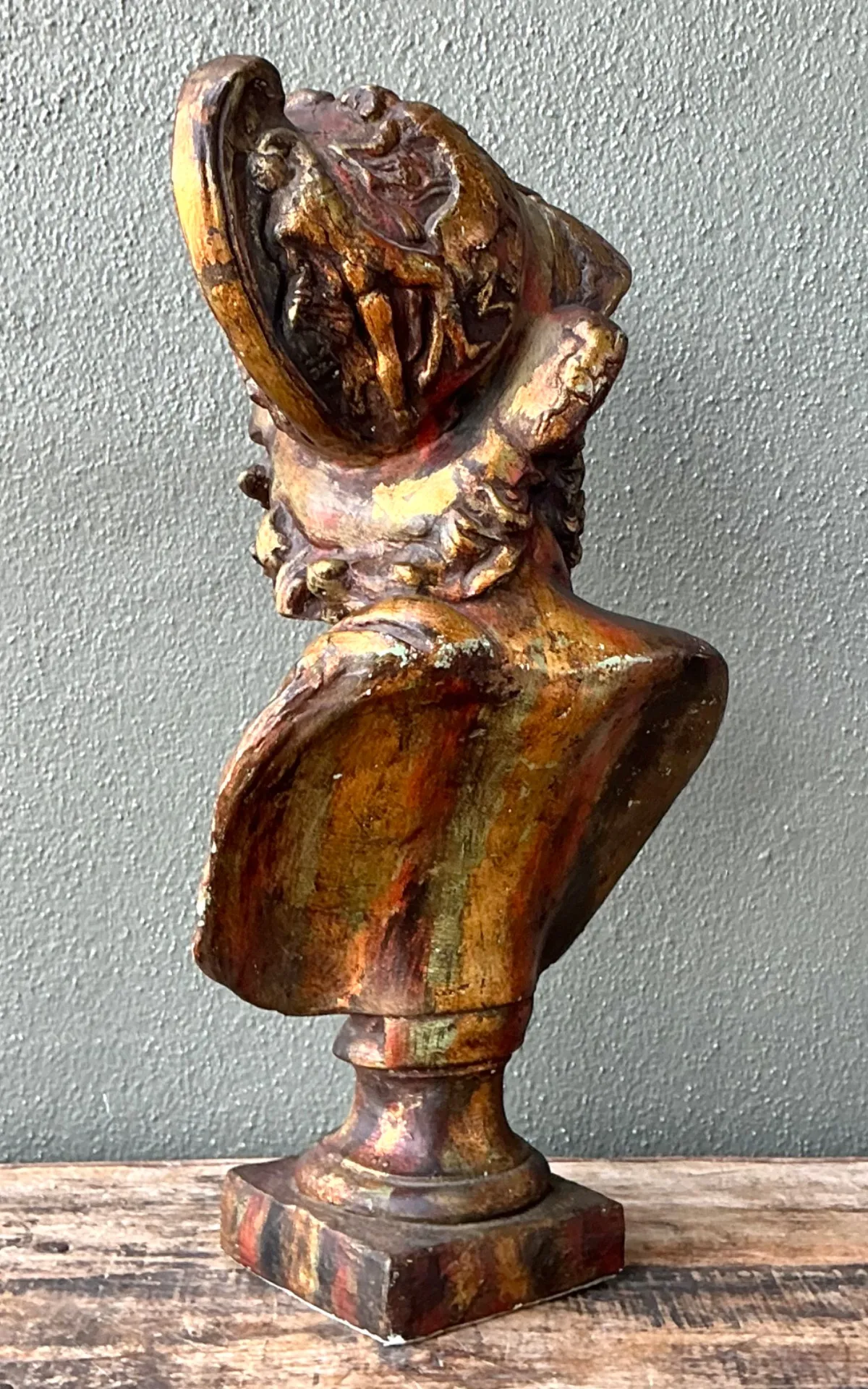Vintage Classical Greek Style Bust Of Ajax — additional photo 4