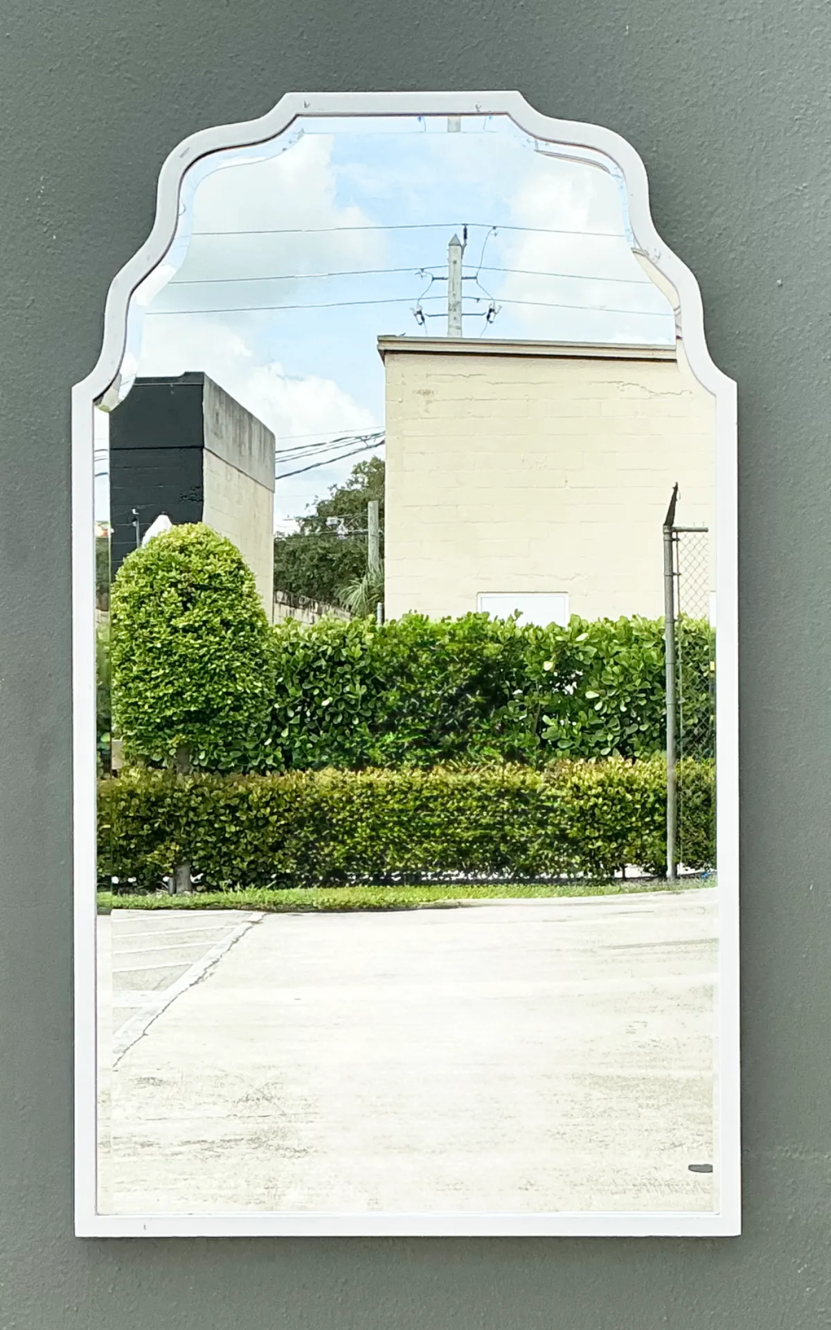 Vintage Arched Frame Mirror