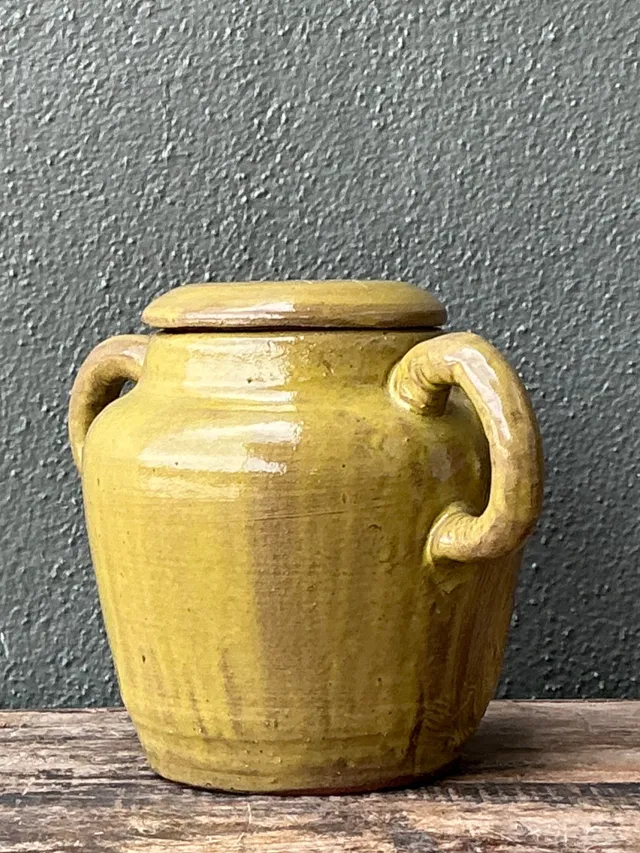 Vintage Face Jug with Lid — additional photo 1