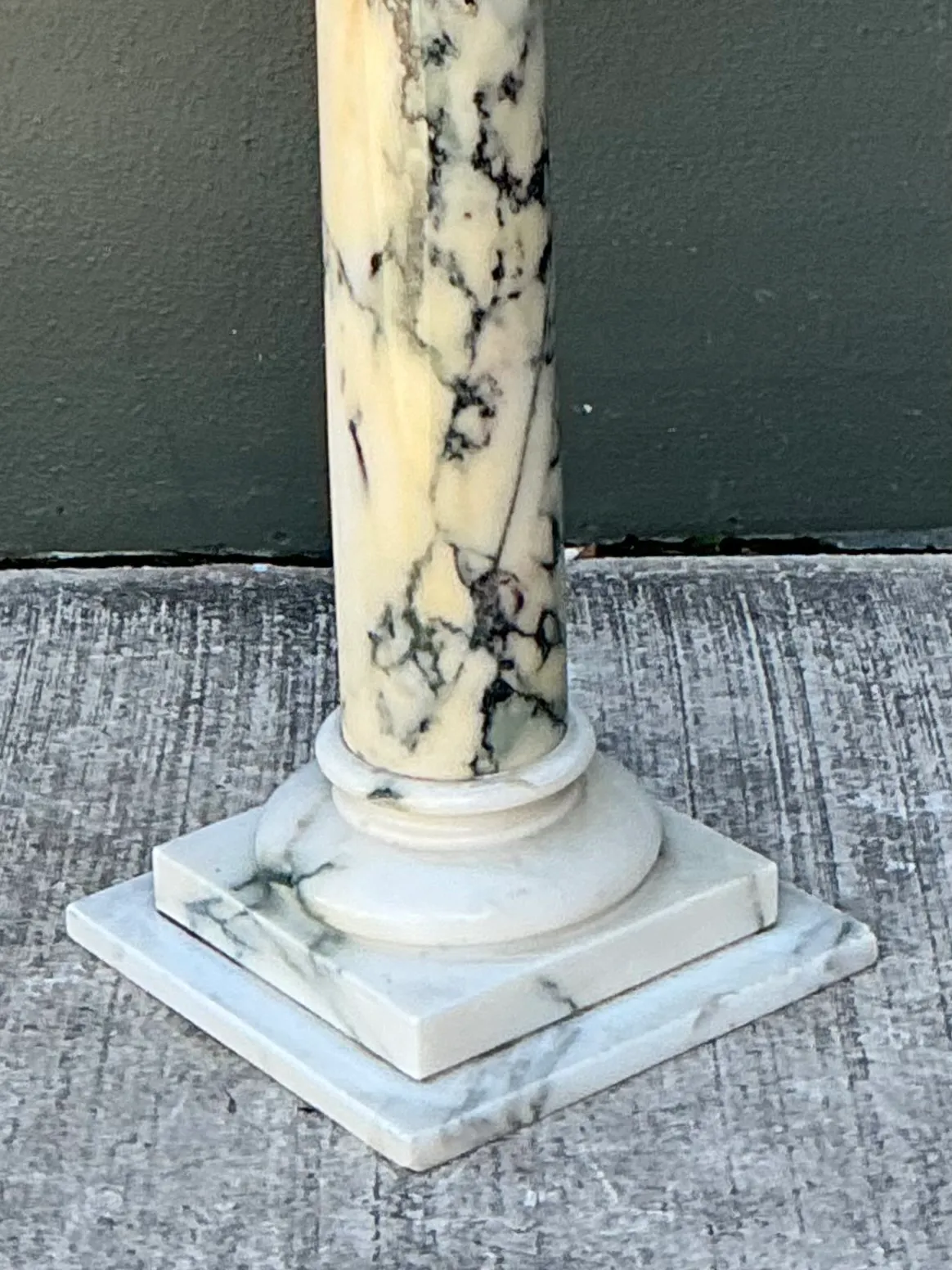 Vintage Marble Column Pedestal — additional photo 7