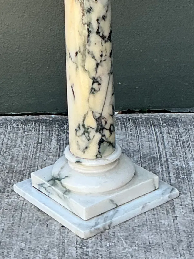 Vintage Marble Column Pedestal — additional photo 7