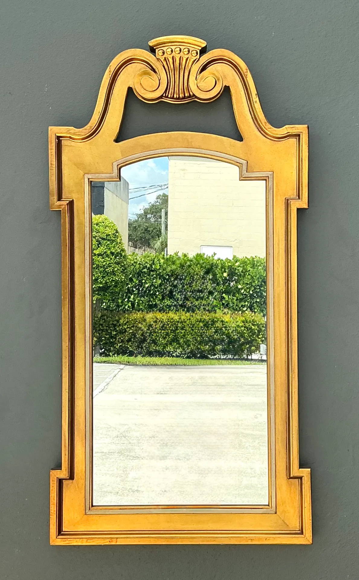 Vintage Ornate Gold Wall Mirror — additional photo 6