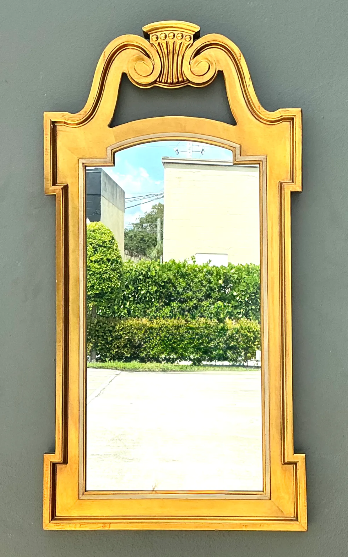 Vintage Ornate Gold Wall Mirror