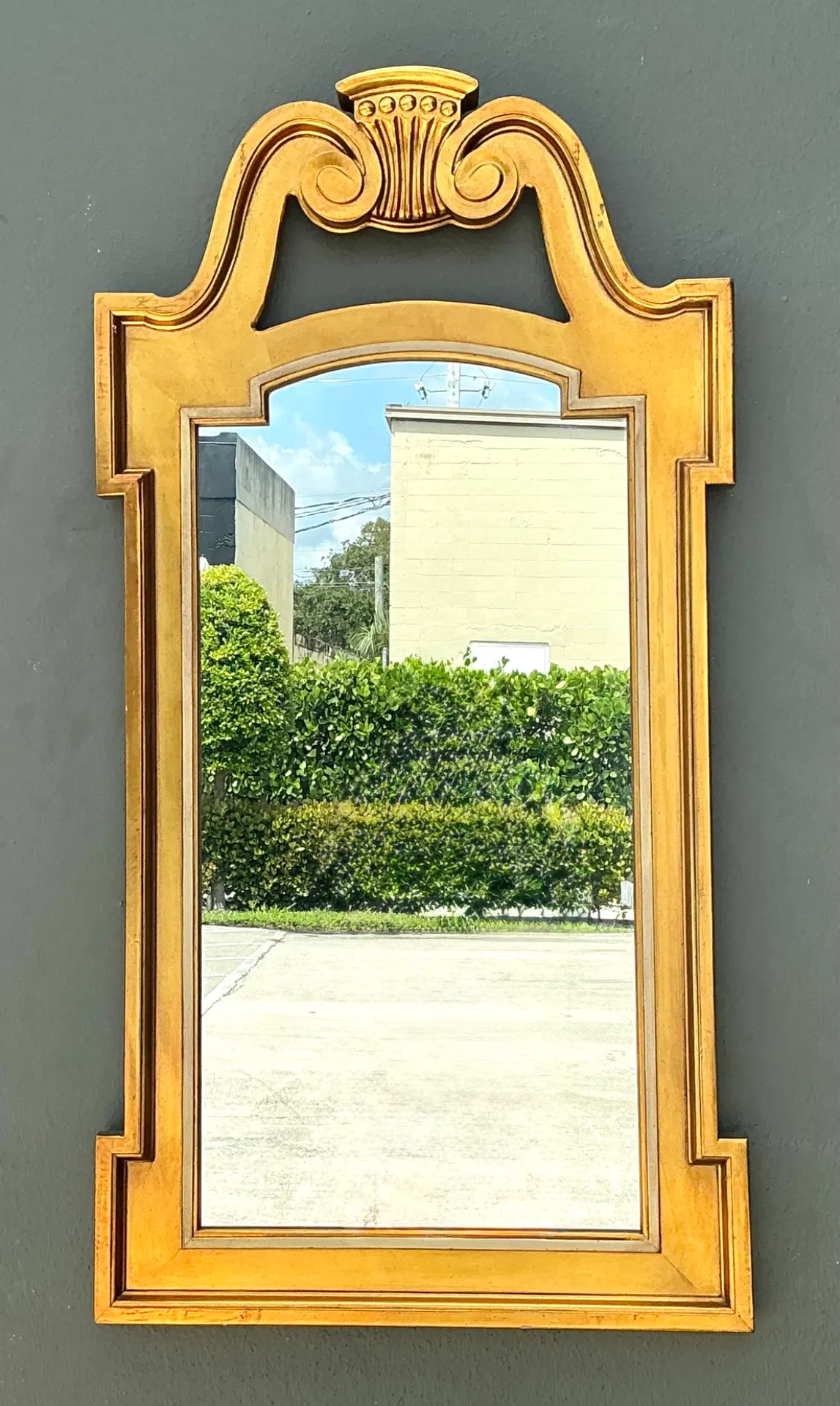 Vintage Ornate Gold Wall Mirror — additional photo 7