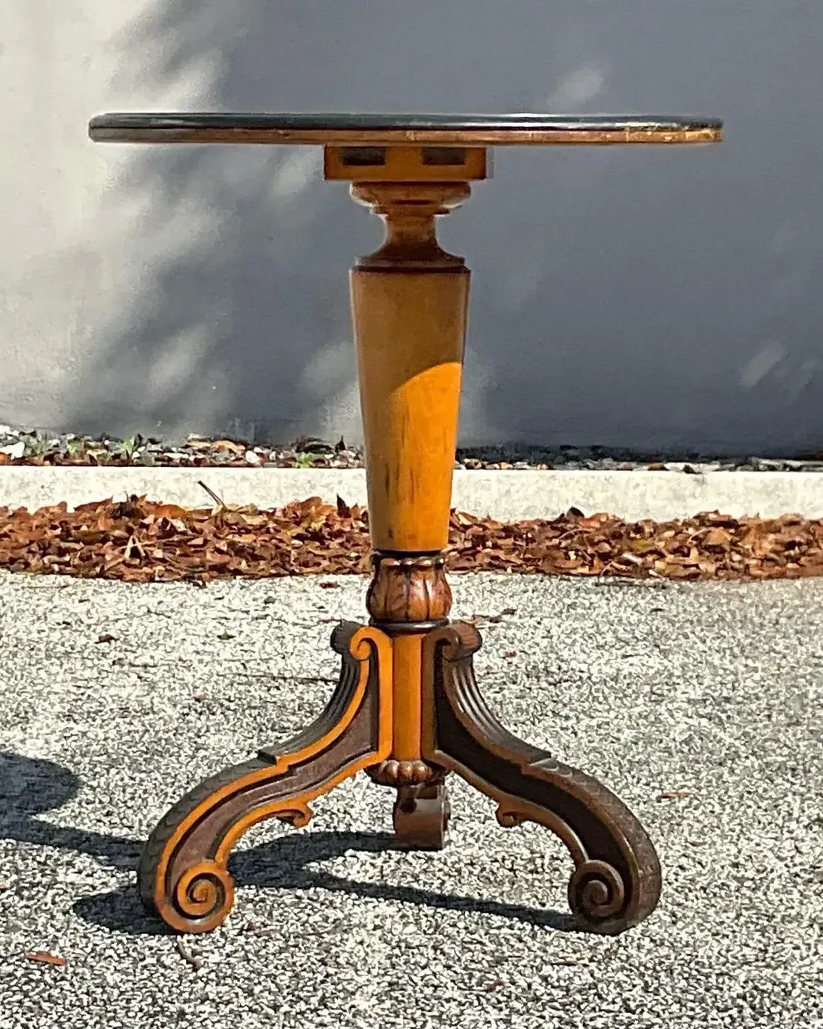 Late 19th Century Marquetry Drop Side Table — additional photo 2