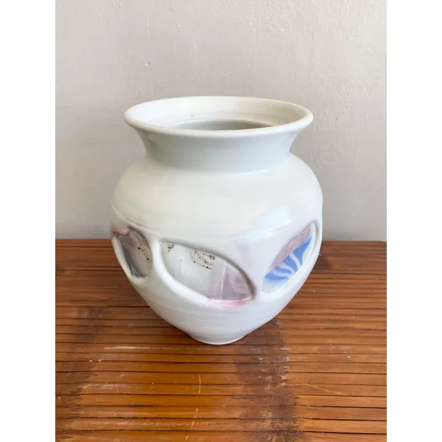 Late 20th Century Boho Studio Pottery Vase — additional photo 2