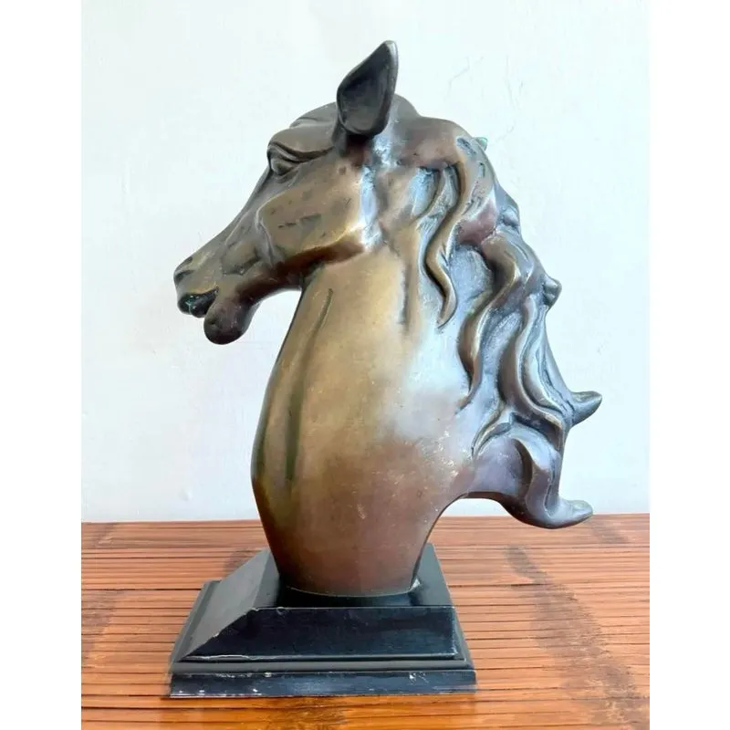 Late 20th Century Vintage Horse Statue — additional photo 1