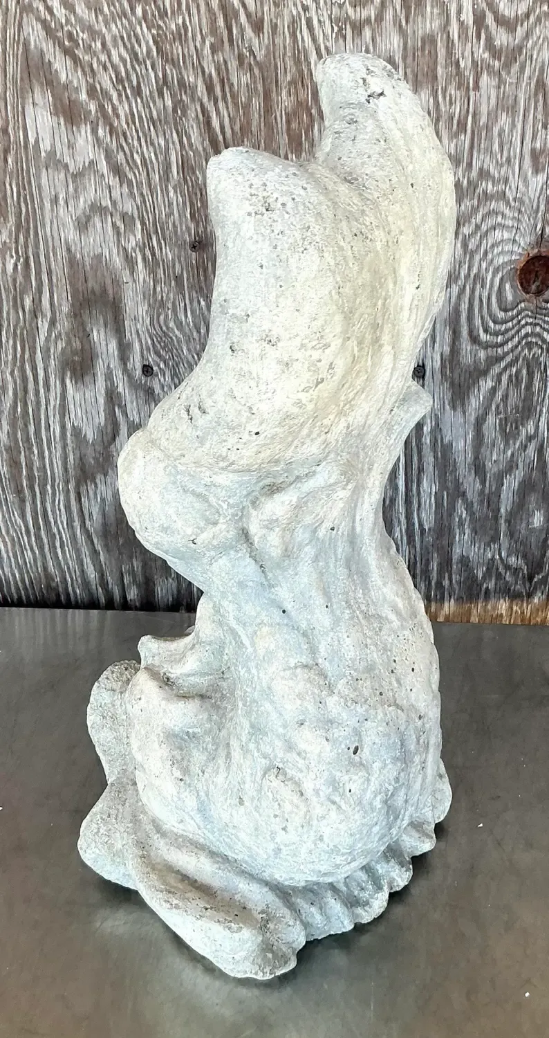Mid 20th Century Regency Cast Concrete Koi Fountain — additional photo 1